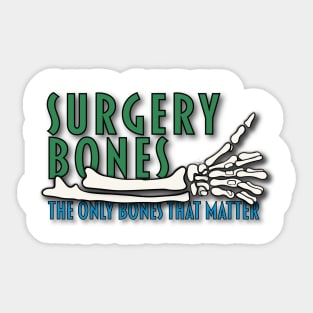 Surgery Bones Sticker